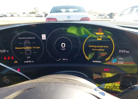 2020 Porsche Taycan 4S from USA, damaged, VIN WP0AB2Y12LSA51664